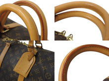 Load image into Gallery viewer, LOUIS VUITTON ルイヴィトン キーポル50 ボストンバッグ M41426 モノグラムキャンバス ブラウン ゴールド金具 美品 中古 4b001315