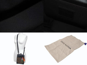 極美品 LOUIS VUITTON ルイヴィトン スティーマー XS ハンドバッグ M80327 モノグラム マカサー PVC レザー 中古 4b001317