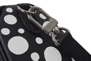 新品同様 LOUIS VUITTON ルイヴィトン ナノ スピーディ 草間彌生 2WAYハンドバッグ M81910 モノグラムアンプラントレザー 中古 4b001318