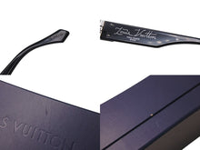 Load image into Gallery viewer, 極美品 LOUIS VUITTON ルイヴィトン 1.1ミリオネア サングラス Z1422E プラスチック メタル ラインストーン ブラック 中古 4b001345