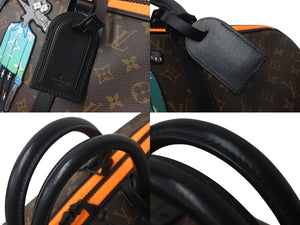 新品同様 ルイヴィトン キーポル バンドリエール 50 ズームと仲間たちの冒険 ボストンバッグ M45616 フレンズ シリーズ 中古 4b001386