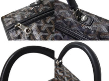 Load image into Gallery viewer, 極美品 GOYARD ゴヤール サンレジェ バックパック リュック STLEGEMMLTY01CG01P ブラック シルバー金具 中古 4b001390