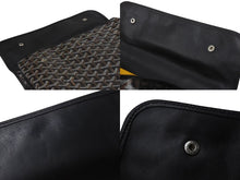 Load image into Gallery viewer, 極美品 GOYARD ゴヤール サンレジェ バックパック リュック STLEGEMMLTY01CG01P ブラック シルバー金具 中古 4b001390