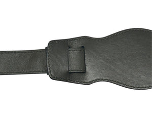 BALENCIAGA バレンシアガ ストラップ レザー ショルダーバッグ ハンドバッグ カーキ シルバー金具 良品 中古 4b001393