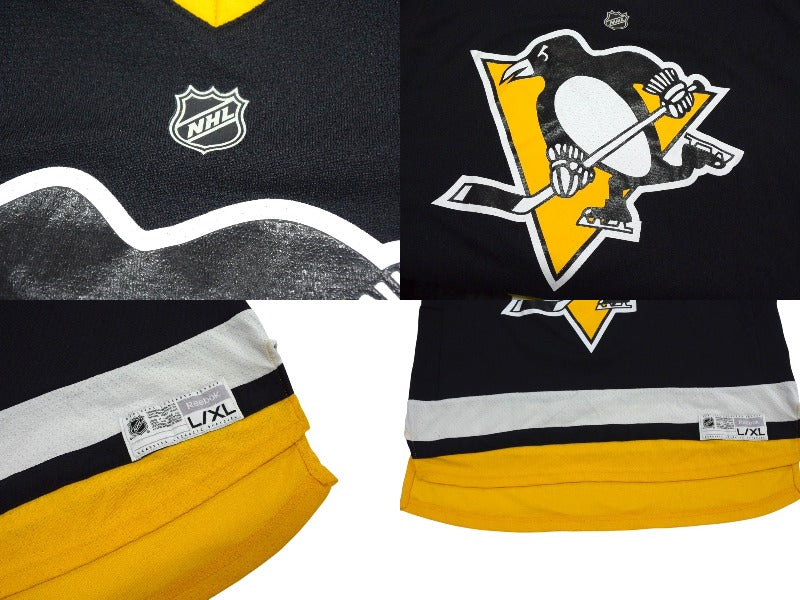 極美品 REEBOK リーボック NHL Penguins ピッツバーグ