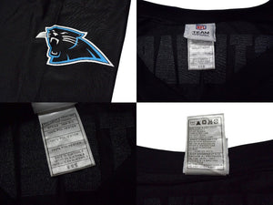 REEBOK NFL パンサーズ スチュワート リーボック フットボール アメフト ゲームシャツ ブラック サイズ M 美品 中古 4b001396 