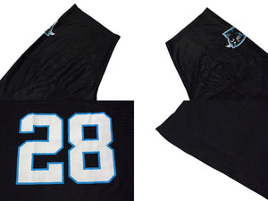 REEBOK NFL パンサーズ スチュワート リーボック フットボール アメフト ゲームシャツ ブラック サイズ M 美品 中古 4b001396 