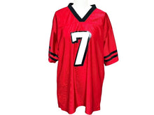 Load image into Gallery viewer, REEBOK NFL Falcons Vick リーボック フットボール アメフト ゲームシャツ レッド サイズ XL 中古 4b001398
