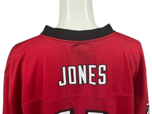 Load image into Gallery viewer, REEBOK NFL Falcons Jones リーボック フットボール アメフト ゲームシャツ レッド 品質タグなし サイズ XL 美品 中古 4b001400