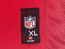 Load image into Gallery viewer, REEBOK NFL Falcons Jones リーボック フットボール アメフト ゲームシャツ レッド 品質タグなし サイズ XL 美品 中古 4b001400