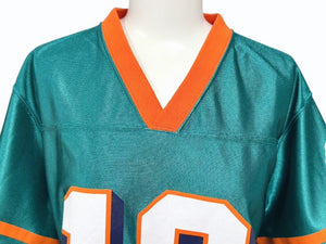REEBOK NFL Dophins Marshall リーボック フットボール アメフト ゲームシャツ グリーン サイズ XL 美品中古 4b001404