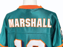 Load image into Gallery viewer, REEBOK NFL Dophins Marshall リーボック フットボール アメフト ゲームシャツ グリーン サイズ XL 美品中古 4b001404