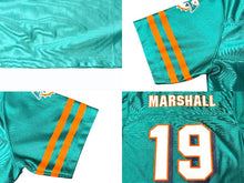 Load image into Gallery viewer, REEBOK NFL Dophins Marshall リーボック フットボール アメフト ゲームシャツ グリーン サイズ XL 美品中古 4b001404