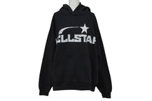 Load image into Gallery viewer, 新品未使用 HELLSTAR ヘルスター Uniform Hoodie ユニフォーム フーディー パーカー 6CCFEBCD サイズM ブラック 中古 4b001415