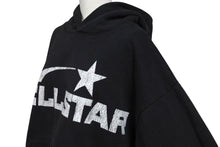 Load image into Gallery viewer, 新品未使用 HELLSTAR ヘルスター Uniform Hoodie ユニフォーム フーディー パーカー 6CCFEBCD サイズM ブラック 中古 4b001415