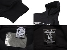Load image into Gallery viewer, 新品未使用 HELLSTAR ヘルスター Uniform Hoodie ユニフォーム フーディー パーカー 6CCFEBCD サイズM ブラック 中古 4b001415