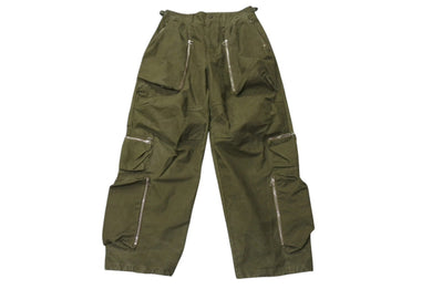 極美品 READYMADE レディメイド CARGO PANTS カーゴパンツ RE-CO-BK-00-00-84 ヴィンテージコットン カーキ サイズ2 中古 4b001418
