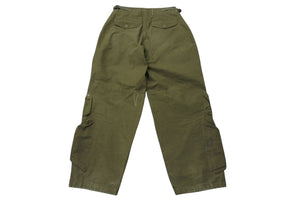 極美品 READYMADE レディメイド CARGO PANTS カーゴパンツ RE-CO-BK-00-00-84 ヴィンテージコットン カーキ サイズ2 中古 4b001418