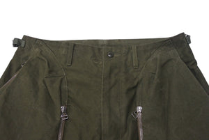 極美品 READYMADE レディメイド CARGO PANTS カーゴパンツ RE-CO-BK-00-00-84 ヴィンテージコットン カーキ サイズ2 中古 4b001418