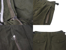 Load image into Gallery viewer, 極美品 READYMADE レディメイド CARGO PANTS カーゴパンツ RE-CO-BK-00-00-84 ヴィンテージコットン カーキ サイズ2 中古 4b001418