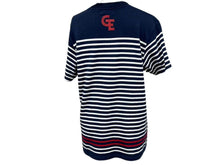 Load image into Gallery viewer, GOOD ENOUGH グッドイナフ ボーダー半袖 Tシャツ GE-136006 ネイビー サイズM 日本製 コットン 美品 中古 4b001424