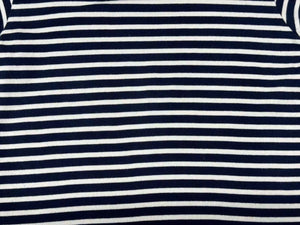 GOOD ENOUGH グッドイナフ ボーダー半袖 Tシャツ GE-136006 ネイビー サイズM 日本製 コットン 美品 中古 4b001424
