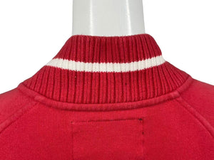 STUSSY AUTHENTIC GEAR オールド ステューシー オーセンティック ギア 90's スタジャン ジャケット レッド サイズM 美品 中古 4b001434 