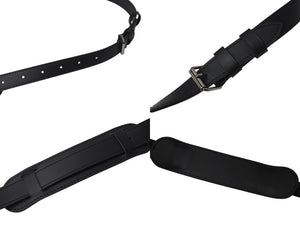 極美品 LOUIS VUITTON ルイヴィトン エクリプス キーポル バンドリエール45 ボストンバッグ M40569 シルバー金具 ブラック 中古 4b001448