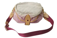 Load image into Gallery viewer, LOUIS VUITTON ルイヴィトン ショルダーバッグ モノグラムデニムサンシャイン M93183 ピンク ホワイト ゴールド金具 美品 中古 4b001463