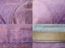 Load image into Gallery viewer, LOUIS VUITTON ルイヴィトン ショルダーバッグ モノグラムデニムサンシャイン M93183 ピンク ホワイト ゴールド金具 美品 中古 4b001463