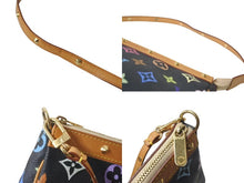 Load image into Gallery viewer, 極美品 LOUIS VUITTON ルイヴィトン ポシェットアクセソワール アクセサリーポーチ M92648 モノグラム マルチカラー ブラック 中古 4b001464