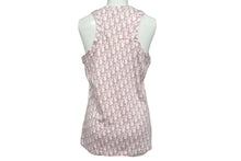 Load image into Gallery viewer, Christian Dior クリスチャンディオール タンクトップ 4P16155010 サイズ42 トロッター ガリアーノ期 ピンク ラインストーン 美品 中古 4b001468