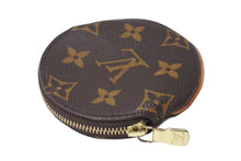 Load image into Gallery viewer, LOUIS VUITTON ルイヴィトン ポルトモネ ロン コインケース 小銭入れ M61926 モノグラム ブラウン 美品 中古 4b001469