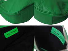 Load image into Gallery viewer, 極美品 BALENCIAGA バレンシアガ ショルダーバッグ 671309 ル カゴールXS グリーン レザー アンティークシルバー金具 中古 4b001471