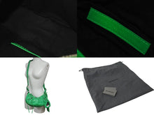 Load image into Gallery viewer, 極美品 BALENCIAGA バレンシアガ ショルダーバッグ 671309 ル カゴールXS グリーン レザー アンティークシルバー金具 中古 4b001471