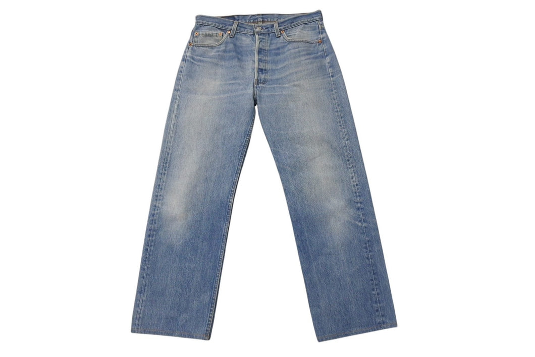 Levis リーバイス 501 デニムパンツ ジーンズ ストレート U.S.A製 コットン ブルー サイズ36 美品 中古 4b001479
