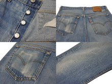 Load image into Gallery viewer, Levis リーバイス 501 デニムパンツ ジーンズ ストレート U.S.A製 コットン ブルー サイズ36 美品 中古 4b001479