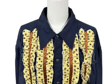 Load image into Gallery viewer, 新品未使用 Maison Margiela メゾンマルジェラ Long Sleeve Shirt 長袖シャツ サイズ41 ネイビー イエロー ブラウン 中古 4b001483