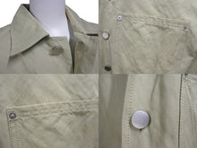 Load image into Gallery viewer, BOTTEGA VENETA ボッテガヴェネタ 22SS ポケット付きオーバーサイズ半袖シャツ 695362 V1V60 カーキ サイズ46 美品 中古 4b001484