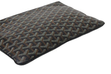 Load image into Gallery viewer, GOYARD ゴヤール セナPM クラッチバッグ SENAT2PMLTY01CL01P ブラック PVC レザー シルバー金具 美品 中古 4b001486