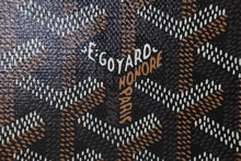 Load image into Gallery viewer, GOYARD ゴヤール セナPM クラッチバッグ SENAT2PMLTY01CL01P ブラック PVC レザー シルバー金具 美品 中古 4b001486