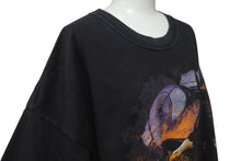 Load image into Gallery viewer, Harley Davidson ハーレーダビットソン ヴィンテージ 半袖Tシャツ NEWJERSEY コットン ブラック レッド サイズ2XL 美品 中古 4b001489