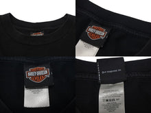 Load image into Gallery viewer, HARLEY DAVIDSON ハーレーダビッドソン ロゴ プリント Tシャツ ブラック サイズXXL ブラック 中古 美品 4b001491