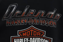 Load image into Gallery viewer, HARLEY DAVIDSON ハーレーダビッドソン ロゴ プリント Tシャツ ブラック サイズXXL ブラック 中古 美品 4b001491