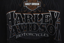 Load image into Gallery viewer, HARLEY DAVIDSON ハーレーダビッドソン ロゴ プリント Tシャツ ブラック サイズXXL ブラック 中古 美品 4b001491