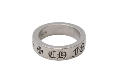 CHROME HEARTS クロムハーツ スペーサーフォーエバーリング 6mm 指輪 10g シルバー925 サイズ15号 美品 中古 4b001508 