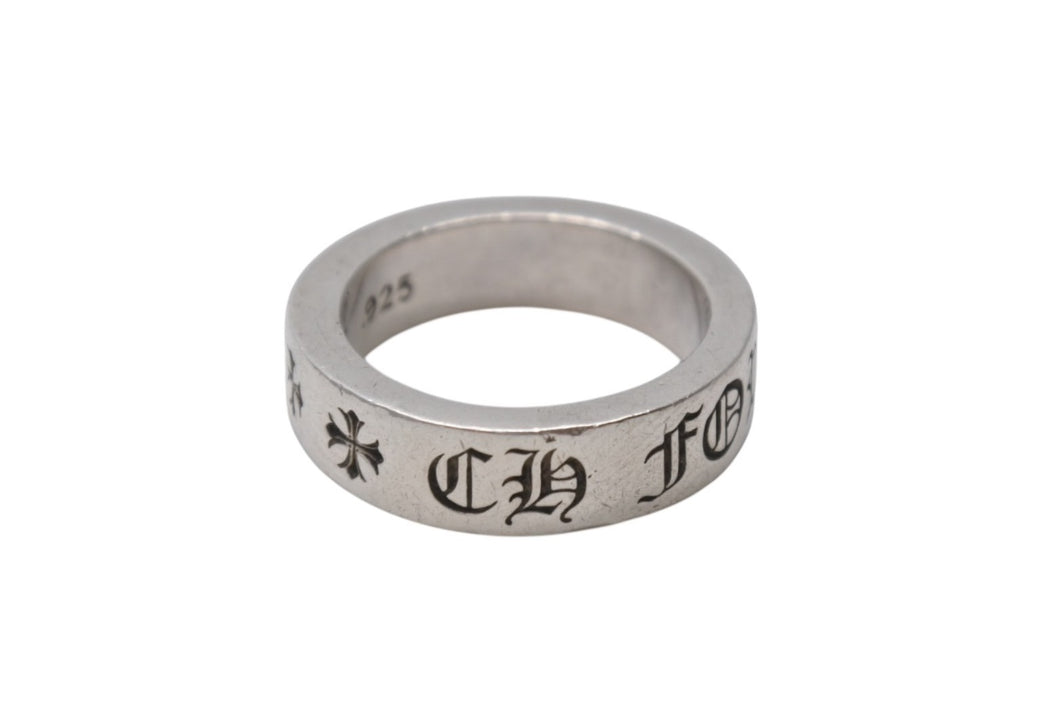 CHROME HEARTS クロムハーツ スペーサーフォーエバーリング 6mm 指輪 10g シルバー925 サイズ15号 美品 中古 4b001508 
