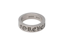 画像をギャラリービューアに読み込む, CHROME HEARTS クロムハーツ スペーサーフォーエバーリング 6mm 指輪 10g シルバー925 サイズ15号 美品 中古 4b001508 
