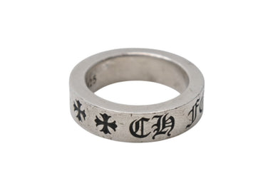CHROME HEARTS クロムハーツ スペーサーフォーエバーリング 6mm 指輪 10.4g シルバー925 サイズ14号 美品 中古 4b001509 