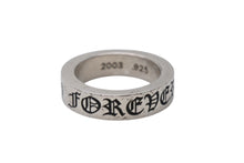 画像をギャラリービューアに読み込む, CHROME HEARTS クロムハーツ スペーサーフォーエバーリング 6mm 指輪 10.4g シルバー925 サイズ14号 美品 中古 4b001509 
